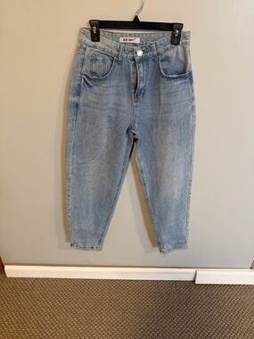 Blue Savvy Denim Jeans | Size 5/27 | Light Wash | High Rise | Tapered Fit | EUC